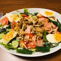 クック2OUND4☆'s cooksnap of when they made ダイエット食！ベーコンときのこのサラダ.