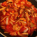 クック6WNFEA☆'s cooksnap of when they made 鶏もものトマト煮.