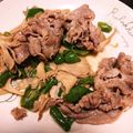 かみるちゃん's cooksnap of when they made 舞茸と豚肉のバターポン酢炒め.