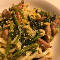 えびっ子ちゃん's cooksnap of when they made ほうれん草の醤油バターうどん.