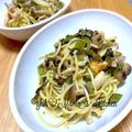 YUH♡ママ's cooksnap of when they made しゃきしゃき★野沢菜～焼きそば.
