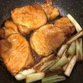 霞ゆく仔's cooksnap of when they made 柔らかしっかり味のトンテキ.