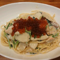 食いしん坊山ガール's cooksnap of when they made いくらと鮭ときのこのクリームパスタ♡.