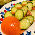 まなMINI's cooksnap of when they made まん丸トマトと胡瓜の中華風サラダ.