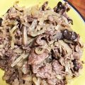 とむ子。's cooksnap of when they made 牛肉と大根のしょうが炒め★簡単.