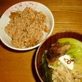 White☆Lily's cooksnap of when they made 優しい甘さ♪鶏そぼろ丼.