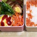 わたしの地味弁当's cooksnap of when they made お弁当にレンジで楽うま♪人参のたらこ和え.