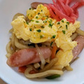 香都宮's cooksnap of when they made めんつゆとソースの焼きうどん.