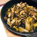 Moffyyy's cooksnap of when they made 簡単！タコときのこのアヒージョ.