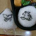 よぉぎゅると's cooksnap of when they made 海苔使わずキャラ弁シート　基本編.