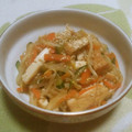 えれぼん's cooksnap of when they made もやしと厚揚げの中華サラダ.