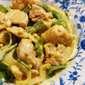 saalalan's cooksnap of when they made 鶏もも肉とピーマンのカレーマヨ炒め.