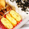 saalalan's cooksnap of when they made 鮭マヨ☆玉子焼き.
