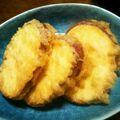 あんまかろん☆'s cooksnap of when they made さつま芋のホクホク天ぷら♪.
