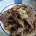 ポンポコあぽろ's cooksnap of when they made 薄切り牛肉の焼きしゃぶ.