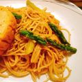 ぴくしーの台所's cooksnap of when they made えのきとツナのバター醤油パスタ.