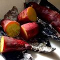 BORURU's cooksnap of when they made オーブンと黒ホイルでねっとり焼き芋.