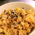 mihomama66's cooksnap of when they made さつまいもと鮭の簡単炊き込みご飯（3合）.