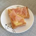 ☆こまっと☆'s cooksnap of when they made 生ハム♡ハニートースト.