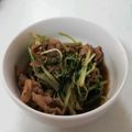 楓きち's cooksnap of when they made 牛肉と水菜のはりはり.