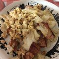 かつらこさん's cooksnap of when they made 豆腐とベーコンの旨み炒め.