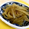 Nya6nya6's cooksnap of when they made ヤーコンのきんぴら炒め.