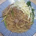 ベビーグース's cooksnap of when they made 挽き肉とアスパラの和風パスタ.