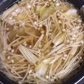 アピナス's cooksnap of when they made 白菜 えのきの味噌汁.