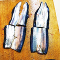 金魚のひらり's cooksnap of when they made 【基本】さんまの三枚おろし(刺身まで).
