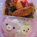 まるごーる's cooksnap of when they made ★リラックマしーる(≖益≖)♡キャラ弁★.