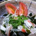 はんぺんガンモちゃん's cooksnap of when they made もりもりっ♪【新玉とわさび菜のサラダ】.