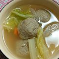 まめスノー's cooksnap of when they made 鰯のつみれ汁.