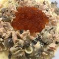 ☆えりんこ☆★'s cooksnap of when they made ✿絶品サーモンとイクラのクリームパスタ✿.