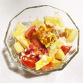 島猫。's cooksnap of when they made りんご・南瓜・トマトのマヨネーズサラダ♪.