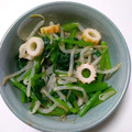 てらむー64's cooksnap of when they made 簡単！小松菜ともやしとちくわ.