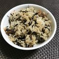 ☆あいちゃん's cooksnap of when they made ひじきの煮物が残ったら・・・ひじきご飯♪.