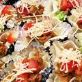 Sママ♪♪'s cooksnap of when they made 餃子皮で簡単ミニタコス.