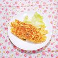 カレンガール's cooksnap of when they made たんぱく質たっぷり鶏豆腐入りオムレツ✿.