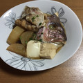 chi−ちゃん's cooksnap of when they made 魚(真鯛)と大根の煮付け☆菜の花添え★.