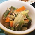 ペペルトポロン's cooksnap of when they made ツナと白菜・三度豆（いんげん）の煮物♪.
