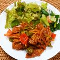 さくらスキップ's cooksnap of when they made 【楽めい】豚とピーマンのケチャップ炒め.