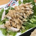 クックXWLLA7☆'s cooksnap of when they made サラダチキンで棒棒鶏風.