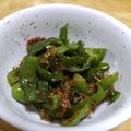 単！！'s cooksnap of when they made ピーマンのおかかあえ♪ごま油の風味プラス.