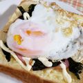 ☆suzuka☆'s cooksnap of when they made 海苔マヨチーたま★朝ごパン.