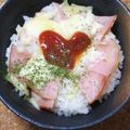 nosso's cooksnap of when they made ピザ風ご飯.