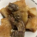 makosaka's cooksnap of when they made レンジで簡単！新じゃがと牛肉の甘辛煮.