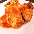 momoppo's cooksnap of when they made バレない！冷凍豆腐のミートボールトマト煮.
