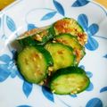 ＊キーツニャン＊'s cooksnap of when they made ✿味噌かつお胡瓜✿.