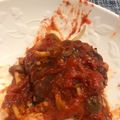 ナガレダイ's cooksnap of when they made 煮込みハンバーグ♪香草トマトソース.