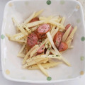 SoraｰRyu's cooksnap of when they made じゃがいもとソーセージのマヨ炒め.
